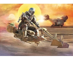 Ravensburger 05240 0, The Mandalorian, 4, 100 dalių, rinkinys, dėlionės vaikams, rekomenduojamas amžius 5+, kokybiška dėlionė, spalvinga