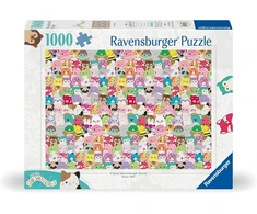 Ravensburger Dėlionė 12000746 Squishmallows 1000 detalių dėlionė suaugusiems ir vaikams nuo 14 metų, Squishmallows dovanos