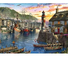 Ravensburger Dėlionė 500 Detalių - "ryte Uoste"