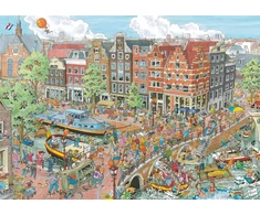 Ravensburger Dėlionė Amsterdam 1000 detalių