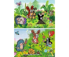 Ravensburger Dėlionė "sodo Šventė su Draugais" 2x12 detalių nuo 3 metų