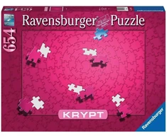 Ravensburger Krypt Dėlionė, 654 Detalės, Rožinė
