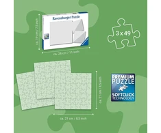 Ravensburger "pokémon" Dėlionės Vaikams (3 x 49 Detalės)