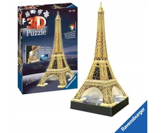 Ravensburger Puzzle Premium Led 3d 216 el. Eifelio bokštas Paris Eiffel Tower