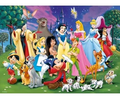 Ravensburger vaikiška dėlionė 12698 - Disney Favourites - 200 detalių
