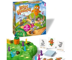 Ravensburger Vaikų Žaidimai Lotti Karotti 22343 Lenktynių Žaidimas 2–4 Žaidėjams nuo 4 Metų