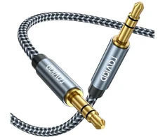 Raviad 3.5mm Stereo Audio Kabelis, 10m, Nailoninė Apsauga