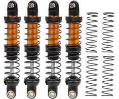 Rc amortizatorius, rc atsarginės dalys 70 mm - 120 mm metalinis nuotolinio valdymo transporto priemonės alyvos pakabos amortizatorius, skirtas cc01 rc žaisliniam automobiliui (80 mm) rc amortizatorius 80 mm