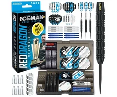Red Dragon Raudona Dragon Gp Iceman Ultimate - rinkinys su žalvarinėmis smigėmis 22g