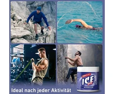 Refit® Ledo gelis su magniu 230 ml - itin vėsinantis gelis - vėsinantis magnio, mentolio ir kamparo derinys įsitempusioms kūno vietoms - masažo priežiūra po sporto, darbo ar aktyvios dienos