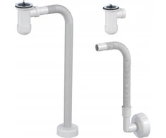 Reguliuojamas praustuvo sifonas 1 1/4" Basic