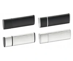 Reklaminis aliumininis atmintukas Usb Pd-40 128gb graviruotas 10 vnt + dovanos!