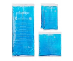 Relax Cushion Gelinis kompresas Relaxdays rinkinys 4 vnt. šaldymui ir šildymui