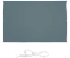Relaxdays stačiakampė apsauga nuo saulės, plotis x gylis, 2 x 3 m, atspari vandeniui, atspari Uv spinduliams, su įtempimo virvėmis, terasai, balkonui, pilka