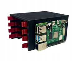 Rėmas 4 diskams Nas serveriui Raspberry Pi 3/4/5