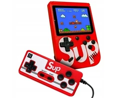 Retoo Mini konsolė Retro Sup 400 žaidimų Game Boy senieji žaidimai Mario Pegasus + pultelis