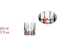 Riedel Drink Specific Glassware Neat stiklinės, 2 vnt., skaidrus krištolas, pagaminta mašina