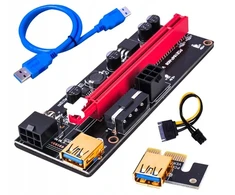 Riser 009s Gold Naujas modelis! Usb 3.0 Pci-e