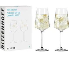 Ritzenhoff 60810011 šampano taurių rinkinys, stiklas, 400 ml, 2 vnt.