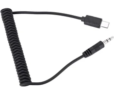 Rm-vpr1 3.5mm/2.5mm užrakto atleidimo kabelis, skirtas a7iii a9 a99 ii a7 ii a6500 kamerai