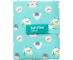 Roll'eat ® - Eat'n'out Mini Mr. Wonderful | Vandeniui atsparus daugkartinio naudojimo šaltkrepšis su užtrauktuku | Transformuojamas į staltiesę | Be Bpa | Sushi