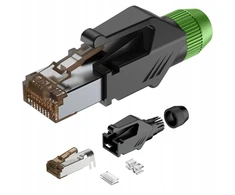 Roxtone Rj45c5e-ph-gn - Rj45 jungtis su apsaugine mova