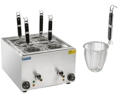 Royal Catering Makaronų virimo aparatas su 4 krepšeliais