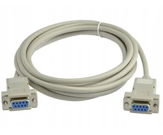 Rs232 Db9 9-pin kabelis gniazdo-gniazdo Talvico 1.8m