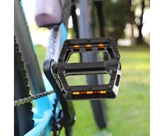 Ruayia dviračio pedalai nailoniniai mtb pedalai su atšvaitais, dviračio pedalų komplektas kalnų dviračiui, bmx, plento dviračio pedalai 9/16 colio