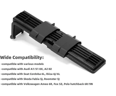 Ruimou 1 komplektas automobilio oro kondicionieriaus filtro dangtelio plokštė oe 6q0819422b 6q0815391 6q0819422 6q0819422a, suderinama su vw polo fox ameo, suderinama su audi