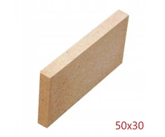Šamotinė plokštė 50x30 30x50 storis 25mm tiesi židiniams krosnims