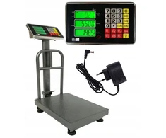 Sandėlio parduotuvės svarstyklės iki 150 kg Lcd