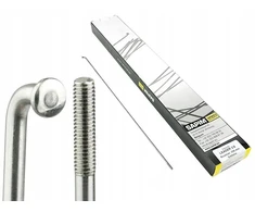 Sapim Leader 2.0 mm sidabrinė dviračio stipina (be nipple), 274 mm