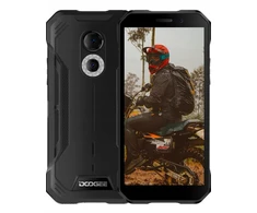 Dėklas Šarvuotas išmanusis telefonas Doogee S51 9/64gb, juodas, atsparus vandeniui Ip68