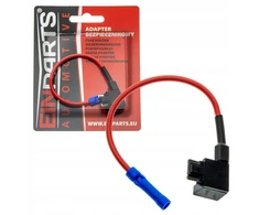 Saugiklių adapteris Bypass Micro 10a su 13 cm laidu