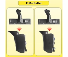 Sausas siurbimo antgalis, skirtas kärcher wd5, wd6, wd4, wd3, grindų antgalio pakeitimas su 1,2 m siurbimo žarna ir adapteriu, skirtas kärcher sauso valymo dulkių siurbliams