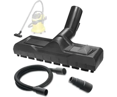 Sausas siurbimo antgalis, skirtas kärcher wd5, wd6, wd4, wd3, grindų antgalio pakeitimas su 1,2 m siurbimo žarna ir adapteriu, skirtas kärcher sauso valymo dulkių siurbliams