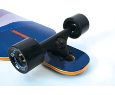 Schildkröt Longboard Freeride 41, 9 sluoksnių klijuotas klevas, pilna lenta su drop through ašies pakaba, Abec-11 guoliai