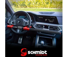 Schmidt security tools pedalų ir vairo užraktas automobiliui 49.5 - 78 cm apsauga nuo vagystės