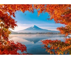 Schmidt Spiele 58946 Mount Autumn Magic on Fuji dėlionė, 1000 detalių, įvairiaspalvė