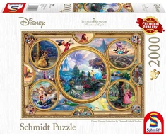 Schmidt Spiele dėlionė 59607, 2000 detalių, įvairiaspalvė, Thomas Kinkade Disney Dreams kolekcija