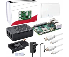 Seeed Studio Geeekpi Raspberry Pi 5 8 Gb paleidimo rinkinys, 128 Gb Sd kortelė, aušinimas