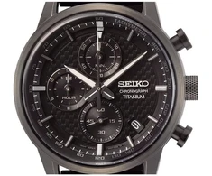 Seiko Analoginis kvarcinis laikrodis su titano korpusu