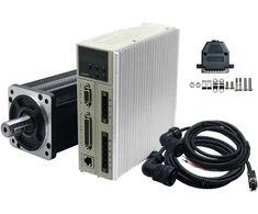 Servo variklis Ec-80st-m04025 Ac servo variklis Xp300-20a (įtrauktas) didelio tikslumo magnetinė servo pavara (1.0 Kw)