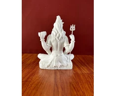 Shivaji Arts Lord Shiva statula, vidutinė Mahadev dievybė namams, Adiyogi Shiva statula, Bholenath hindu dievas meditacijai, jogos laikui, sunaikinimui