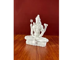 Shivaji Arts Lord Shiva statula, vidutinė Mahadev dievybė namams, Adiyogi Shiva statula, Bholenath hindu dievas meditacijai, jogos laikui, sunaikinimui