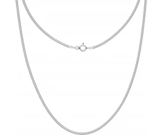 Sidabrinė grandinėlė pancerka 50 cm sidabras 925