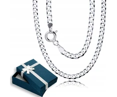 Sidabrinė grandinėlė vyriška 925 "pancerka"