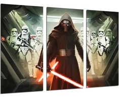 Plakatas Sieninis paveikslas Star Wars Darth Vader 97 x 62 cm medžio spauda Xxl formato meno spauda Ref.26411