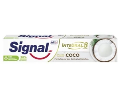 Signal Integral 8 Coco Baltas dantų pasta 75 ml balinanti kokosų